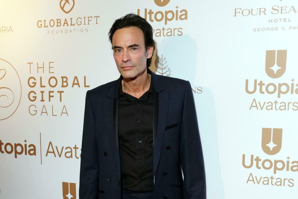 L'acteur et romancier Anthony Delon au Global Gift Gala en 2022.  - Credit:Daniel Claude / Starface / Cover Images