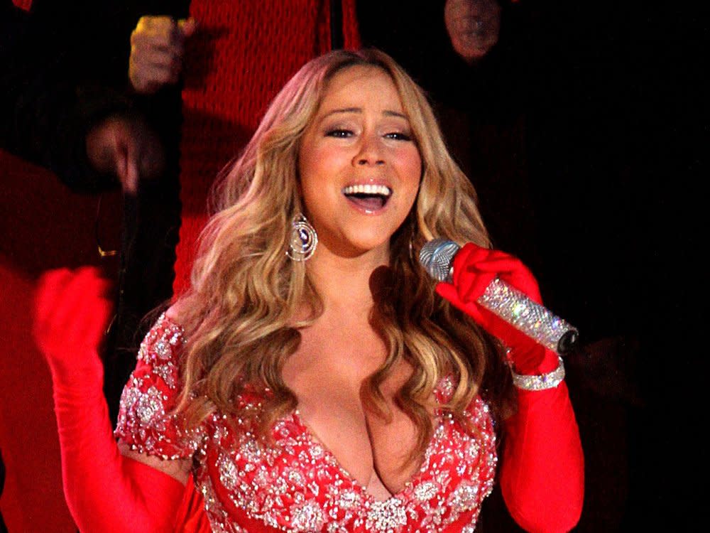 Die musikalische Weihnachtskönigin: Mariah Carey. (Bild: imagecollect)