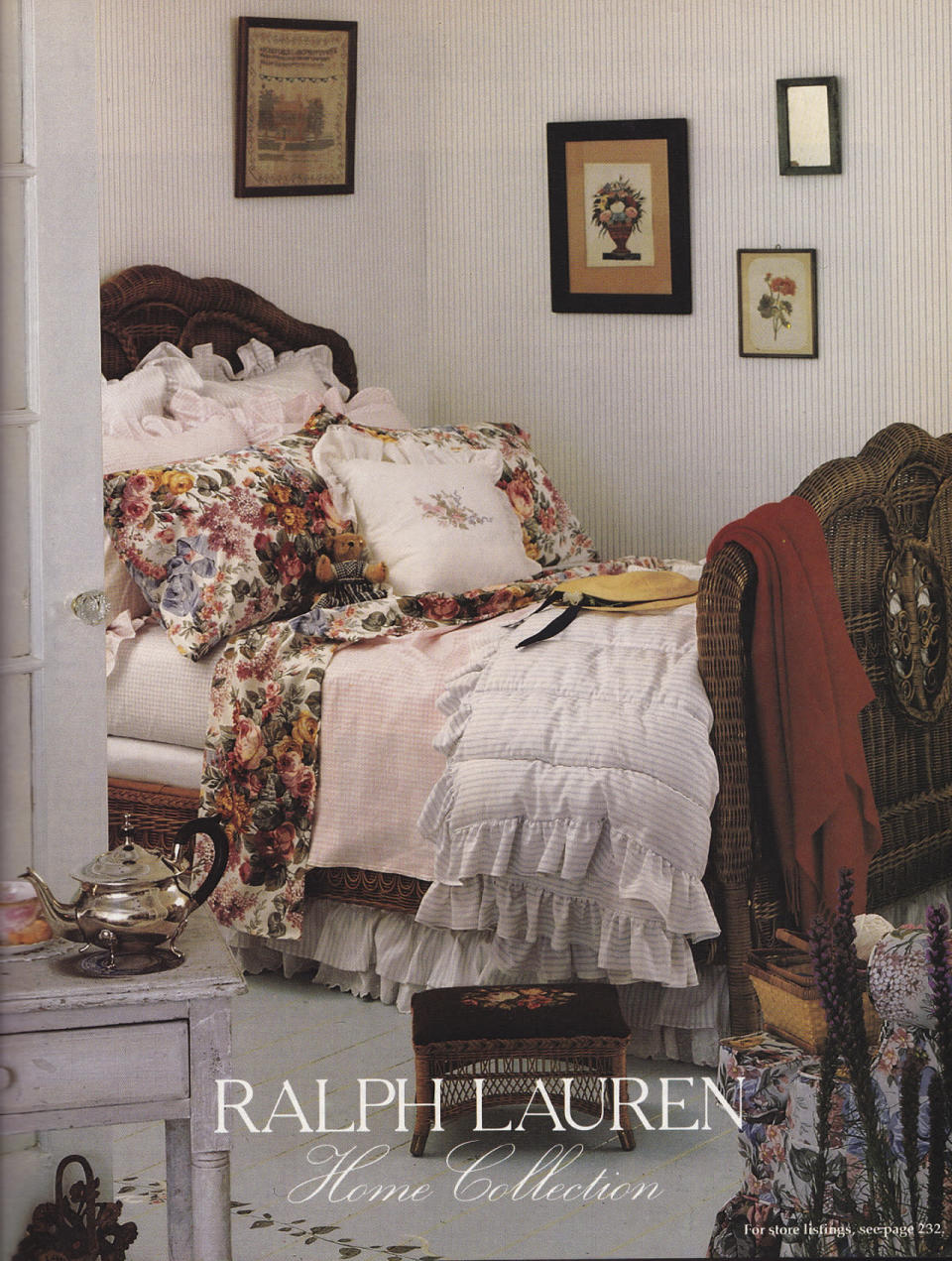 Ralph Lauren does shabby chic.