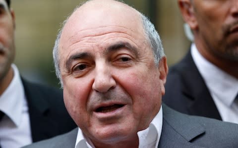 Russian tycoon Boris Berezovsky - Credit: Sang Tan /AP