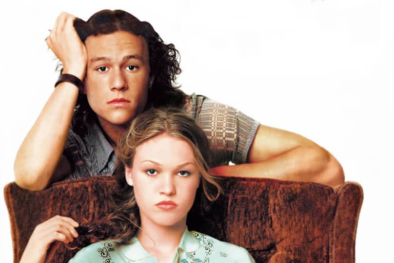 Ten things I hate about you, Heath Ledger y Julia Stiles, Diez cosas que odio de ti