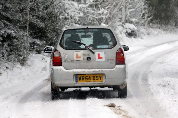 UK Hit By Heavy Snow Fall