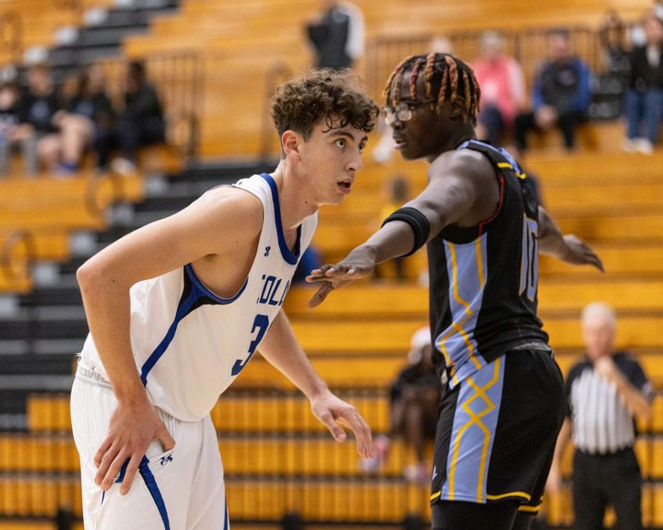 Barron Collier played Lehigh at the Palmetto Ridge Holiday Shootout on Friday, Dec. 22, 2023. The Cougars won 66-53.