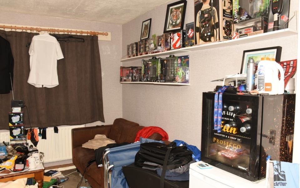 Inside Gavin Plumb's flat where he's alleged to have hatched a plan to kidnap, rape and murder Holly Willoughby