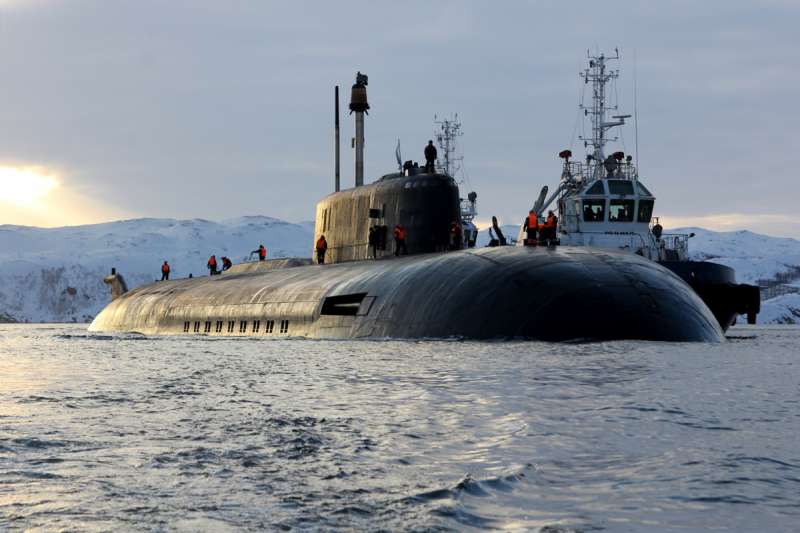 奧斯卡級核動力巡弋飛彈潛艇（Oscar II class submarine）「奧廖爾」號（K-266 Orel） （Mil.ru＠Wikipedia/CC BY 4.0）