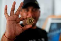 People use Bitcoin in El Zonte Beach in Chiltiupan, El Salvador