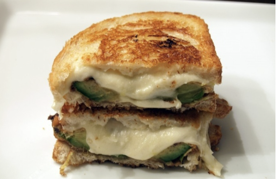 Put the ER on speed dial and dig right in. Recipe: Fresh Mozzarella & Fried Avocado Grilled Cheese