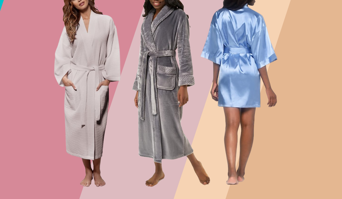 From a plush bathrobe to a satin kimono, this sale has you covered. (Photo: Amazon)