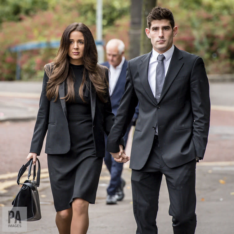 <span class="caption">Footballer Ched Evans who has called for education on alcohol and consent.</span> <span class="attribution"><span class="source">PA</span></span>