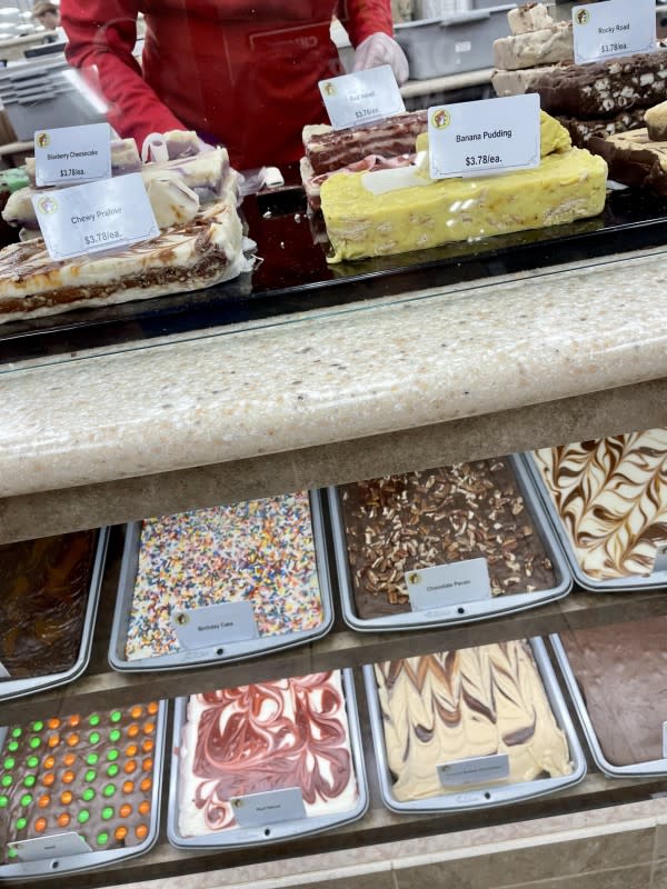 Buc-ee's fudge counter<p>Krista Marshall</p>