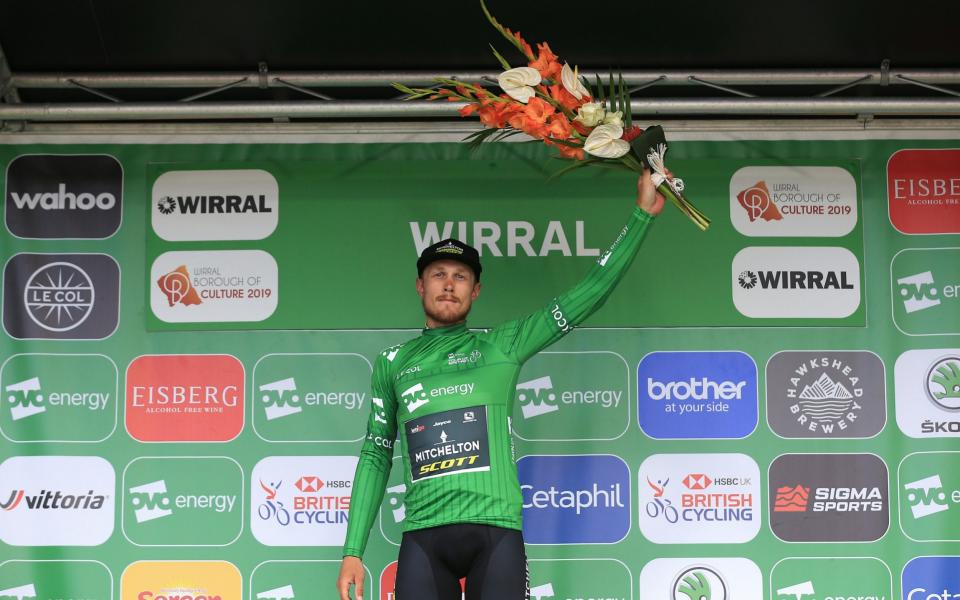 Matteo Trentin reclaimed the overall lead of the Tour of Britain on stage five - Velo