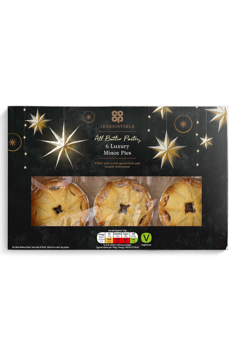 Co-op Irresistible 6 Luxury Mince Pies