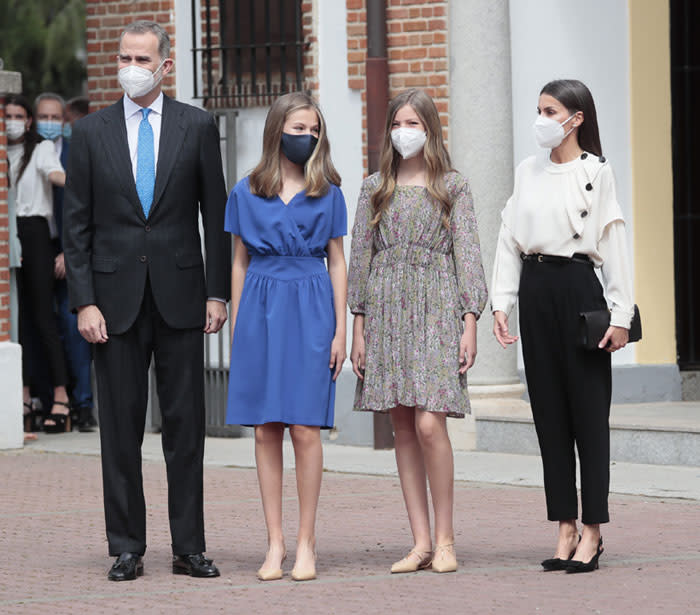 Reina Letizia Confirmación princesa Leonor