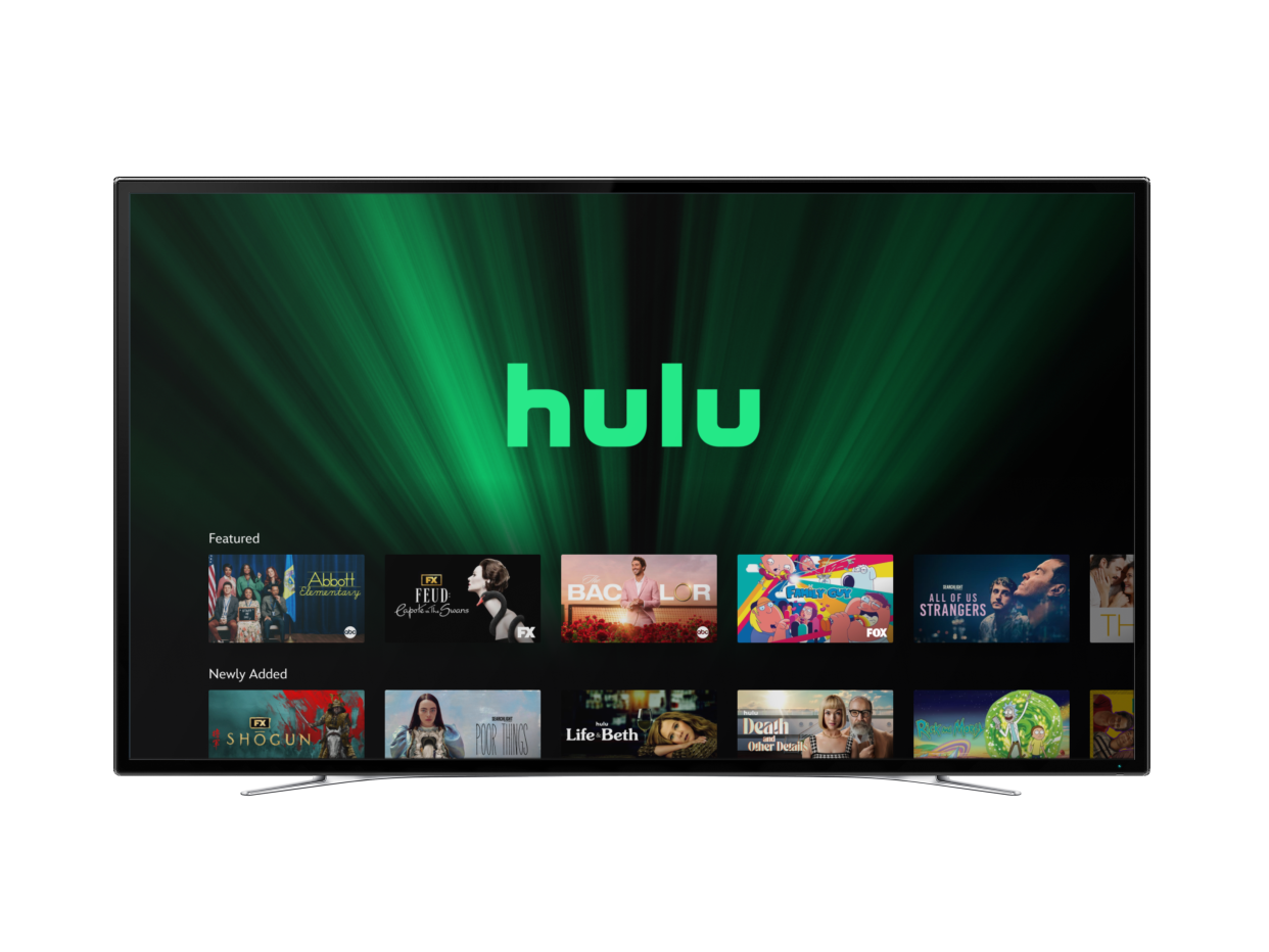 Hulu's hub in the Disney+ app.