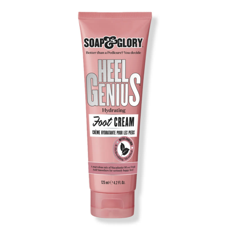 <p><a href="https://go.redirectingat.com?id=74968X1596630&url=https%3A%2F%2Fwww.ulta.com%2Fp%2Foriginal-pink-heel-genius-moisturizing-foot-cream-xlsImpprod12831245&sref=https%3A%2F%2Fwww.elle.com%2Fbeauty%2Fg46519953%2Fbest-foot-cream-for-dry-feet%2F" rel="nofollow noopener" target="_blank" data-ylk="slk:Shop Now;elm:context_link;itc:0;sec:content-canvas" class="link ">Shop Now</a></p><p>Heel Genius Foot Cream</p><p>ulta.com</p><p>$10.00</p>