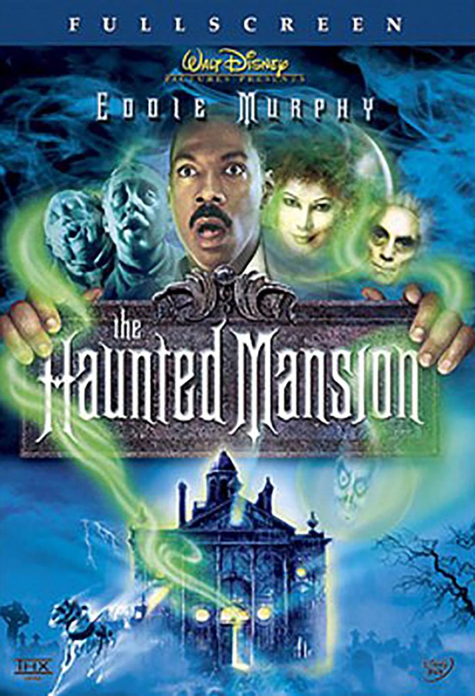 <p>This family-vacation-gone-wrong comedy features a family of four stuck at a haunted mansion, where they must help a team of ghosts break an old curse. Eddie Murphy's character will have the whole family laughing.</p><p><a rel="nofollow noopener" href="https://www.amazon.com/Haunted-Mansion-Eddie-Murphy/dp/B003V5G8SY/" target="_blank" data-ylk="slk:STREAM NOW;elm:context_link;itc:0;sec:content-canvas" class="link ">STREAM NOW</a><br></p>