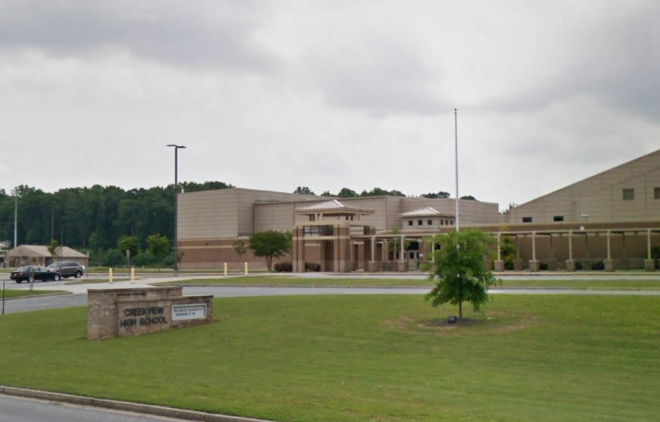 IMAGE: Creekview High School in Canton, Ga. (Google Maps)