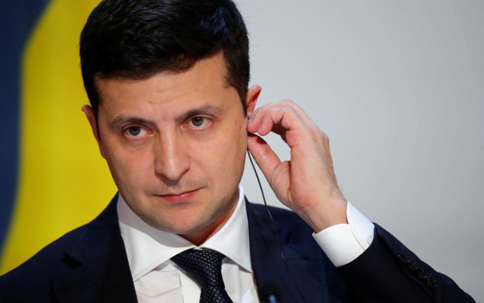 President Zelenskiy's show contained a joke about Putin - REUTERS