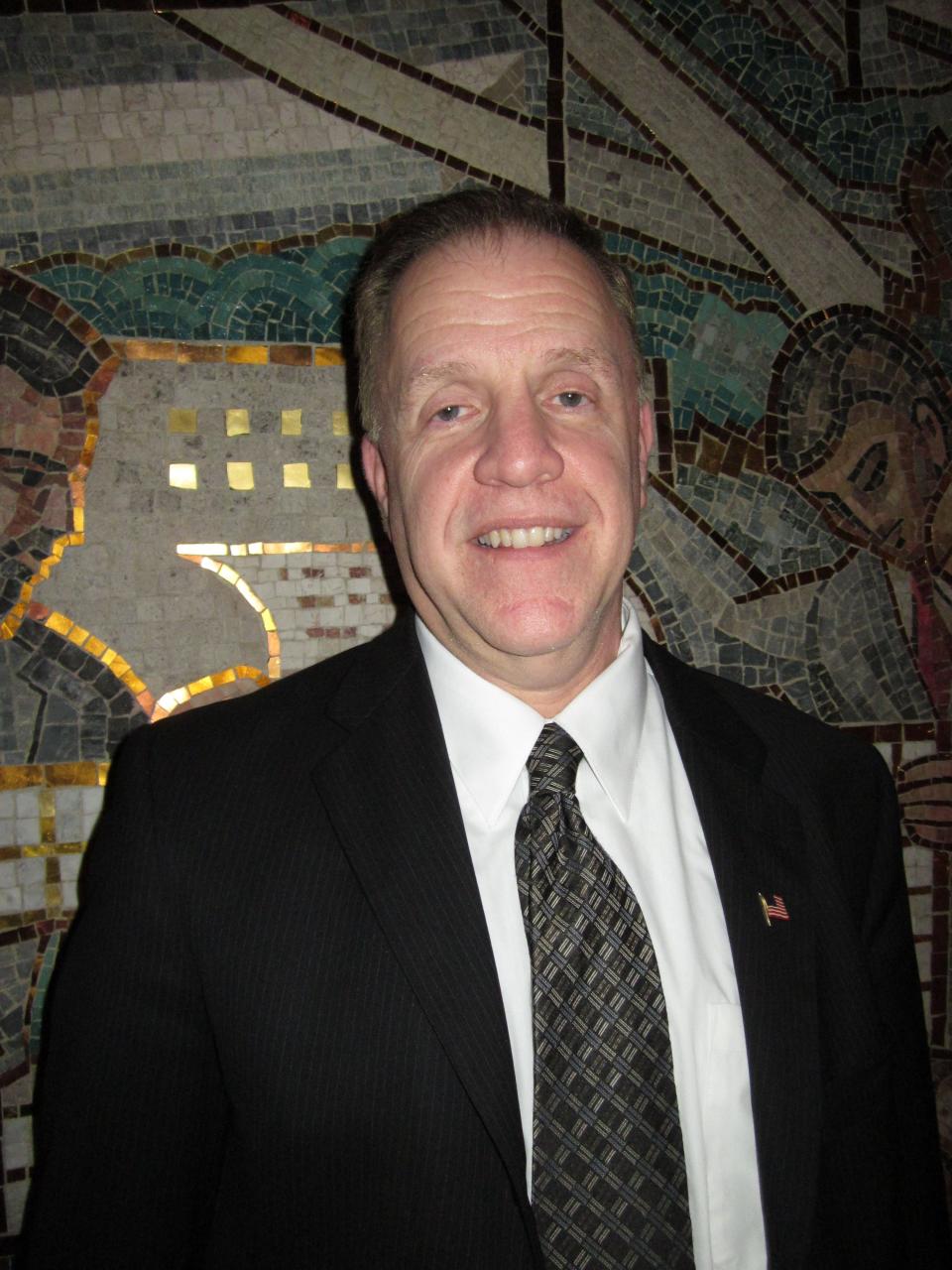 Cortlandt Supervisor Richard Becker, pictured in 2012 when he was seeking the Democratic nomination for US Congress, ran on his experience. Now he pushed for a $6,500-per-month consulting deal for his predecessor.