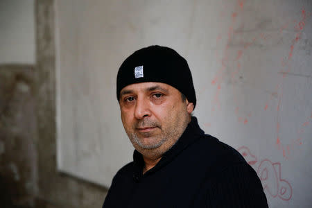 Roberto Biondi, 53, is pictured at the Herculaneum village near Naples, Italy February 7, 2018. REUTERS/Alessandro Bianchi