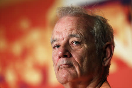 72nd Cannes Film Festival - News conference for the film "The Dead Don't Die" in competition - Cannes, France, May 15, 2019. Cast member Bill Murray attends the news conference. REUTERS/Eric Gaillard