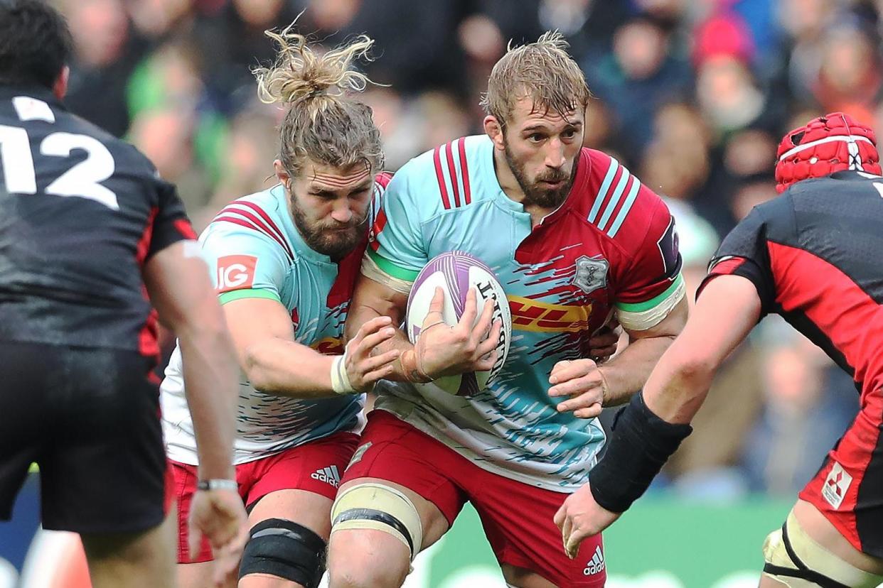 Making a case: Chris Robshaw was in form before his injury: Ian MacNicol/Getty Images