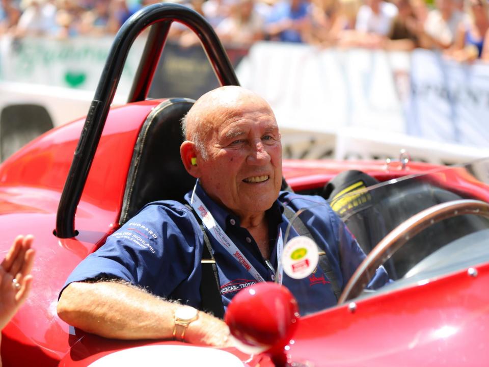 Sir Stirling Moss established himself as a legend of British sport: Getty