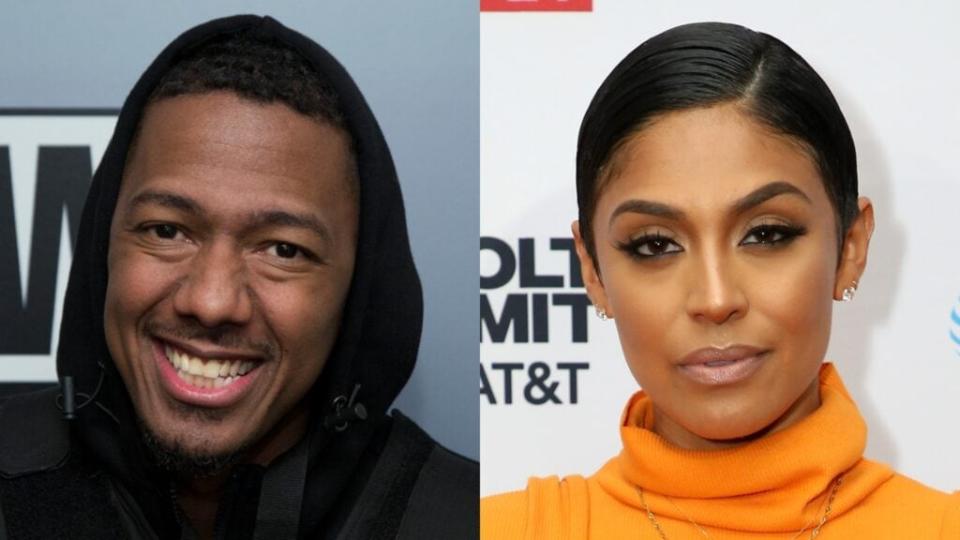 Nick Cannon (left) and his partner, Abby De La Rosa (right), this week welcomed their newborn twin sons, Zion and Zillion. (Photos by Gabriel Olsen/Getty Images and Phillip Faraone/Getty Images for REVOLT)