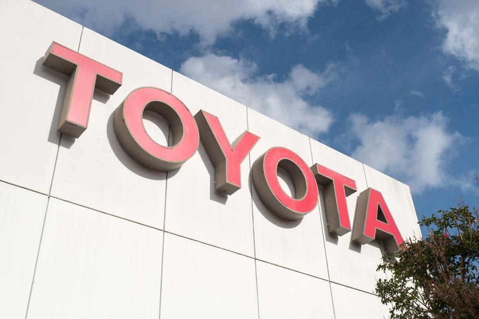 Toyota is recalling about 70,000 Toyota and Lexus brand vehicles in North America to replace air bag inflators that could explode and hurl shrapnel at drivers and passengers. (Getty Images)