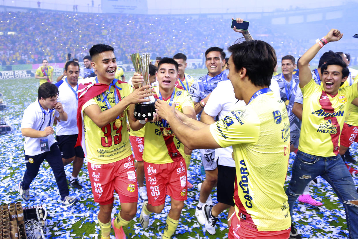 Morelia celebrando el título de Liga de Expansión. (Foto: César Gomez/Jam Media/Getty Images)