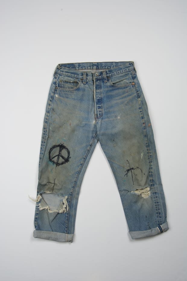 A pair of Levi's 501s that once belonged to Patti Smith.<p>Photo: Levi Strauss & Co. Archives/Courtesy of Levi's</p>