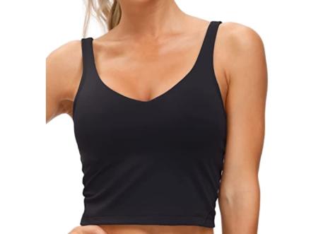 Best Deal for Women Girls Comfy Racerback Sports Bras Sleeveless Math