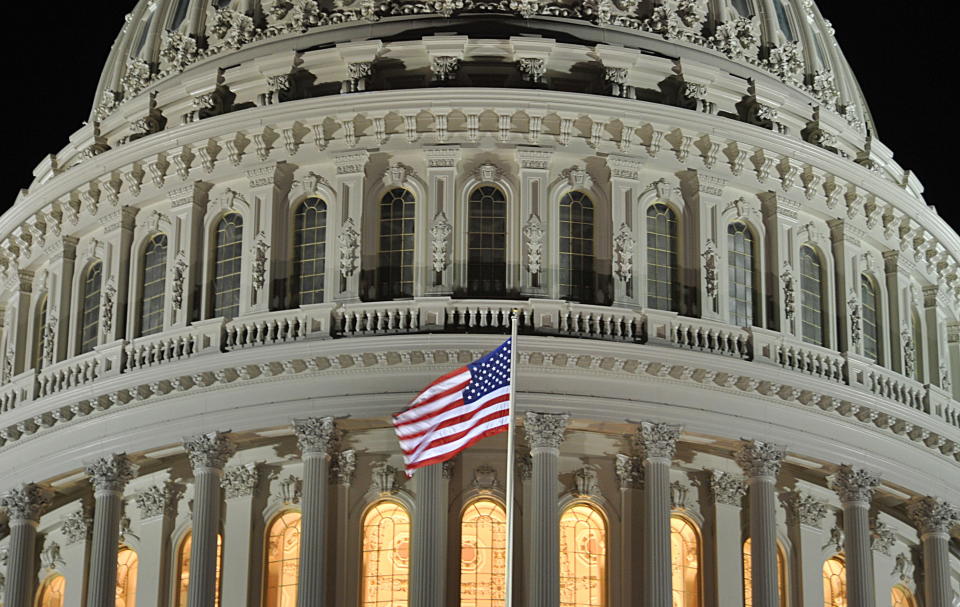 The U.S. Capitol dome is seen on December on 17, 2010 in Washington, D.C. (KAREN BLEIER/AFP/Getty Images)