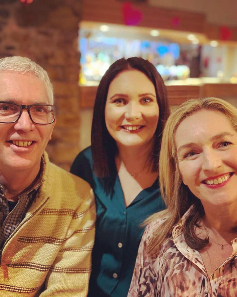 Tony, pictured with daughter Suzie and sister Julie, is now trying to raise funds for private treatment. (Suzie Brown/SWNS)