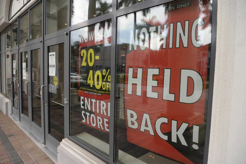 BOCA RATON, FL - AUGUST 06: A general view of Lord & Taylor in Mizner Park, one of the nation's oldest department store chains, has started liquidating 19 of its 38 stores. The retailer filed for Chapter 11 bankruptcy protection Sunday, joining the growing list of retailers who say they were impacted by temporary store closures amid the coronavirus pandemic, as Florida's Covid-19 surgeon August 6, 2020 in Boca Raton, Florida. Credit: mpi04/MediaPunch /IPX