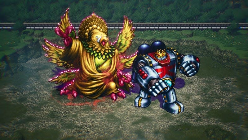 Steel Titan vs Religious Chicken in the ULTIMATE BATTLE.