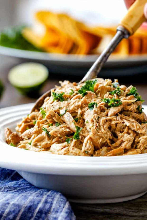 <p><a href="https://realhousemoms.com/slow-cooker-chipotle-ranch-chicken/" rel="nofollow noopener" target="_blank" data-ylk="slk:Real Housemoms;elm:context_link;itc:0;sec:content-canvas" class="link ">Real Housemoms</a></p>