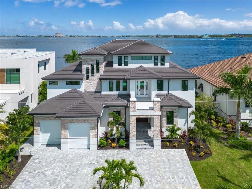 This home located at 5735 Riverside Drive in Cape Coral is one of the most expensive homes listed for November.