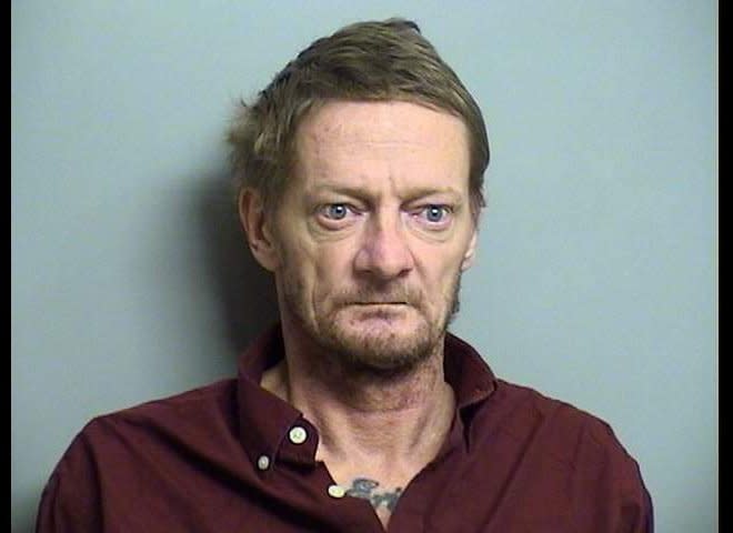 William Lewallen was arrested after Tulsa police found his 18-month-old daughter locked in a metal dog cage, his naked 4-year old daughter outside on a cold afternoon and him asleep in a drug or alcohol induced stupor.