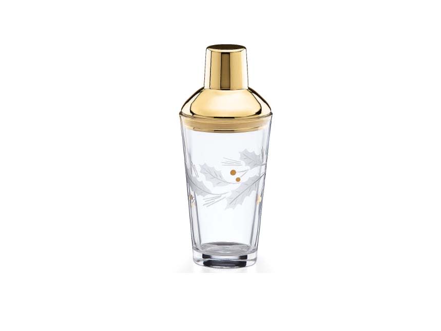 Lenox Holiday Cocktail Shaker in Gold