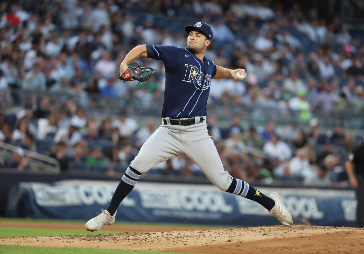 Shane McClanahan pitches 7 scoreless innings in Rays' win over Brewers