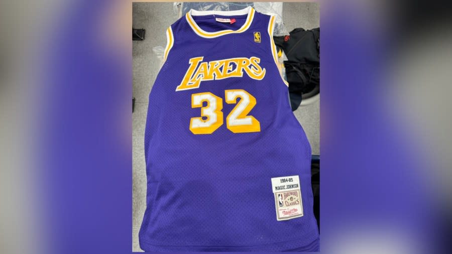 $140K in fake Lakers apparel seized in downtown L.A.