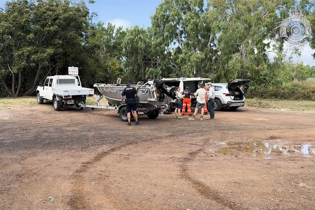 <p>Queensland Police</p> A photo of the search and rescue for missing 40-year-old man by Queensland Police