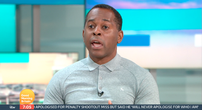 Andi Peters, 50, does not believe he will see equality in his lifetime. (ITV)