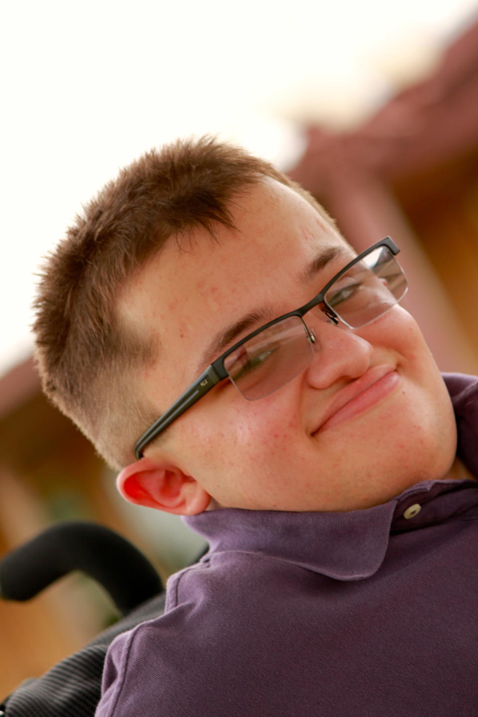 <a href="http://www.huffingtonpost.com/drew-kirk/growing-up-fragile_b_1671153.html">18-year-old Drew Kirk </a>grew up with a rare disorder that causes his bones to break easily -- in fact, he has broken over 400 in his short life. But still, he's maintained a positive outlook and never let his challenges stand in the way of anything he wanted to do. By focusing on what he has instead of what he lacks, Drew has created a life that he loves. 