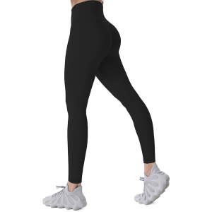 Woman Solid Color Halara Leggings High Waisted Lounge Trousers Suitable For  Friends Gathering Wear