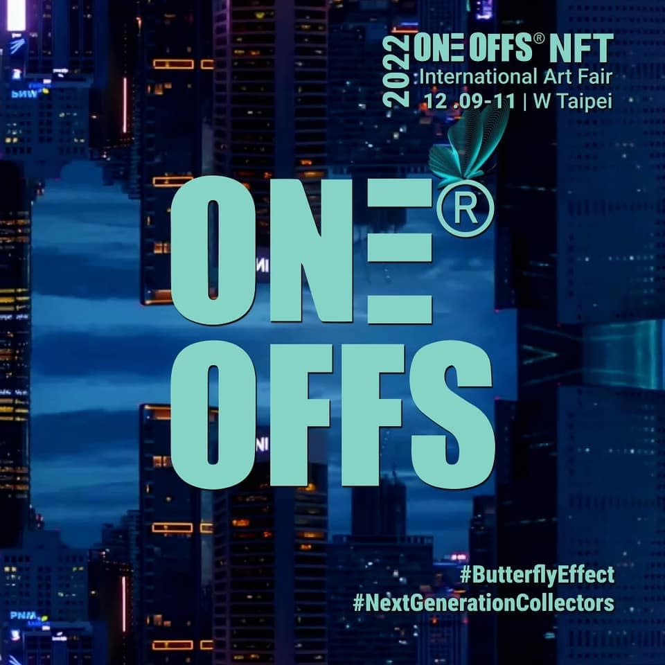 第二屆「OneOffs NFT 國際藝術博覽會」今起至11日於 W Taipei登場。(圖:OneOffs臉書)