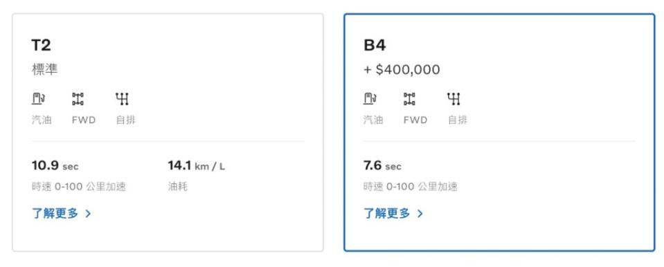 除了新增的T2動力外，B4的變速箱從8速手自排更改為7速雙離合自手排，油耗跟性能表現都同步提升。(圖片來源/ Volvo)