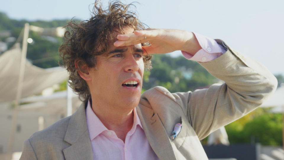 Stephen Mangan has announced the winner of The Fortune Hotel.  (ITV)