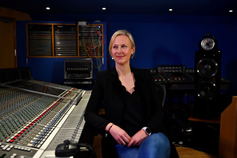 Abbey Road Studios Managing Director Isabel Garvey poses for a portrait in London